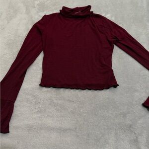 Charlotte Russe Bell Arm Top